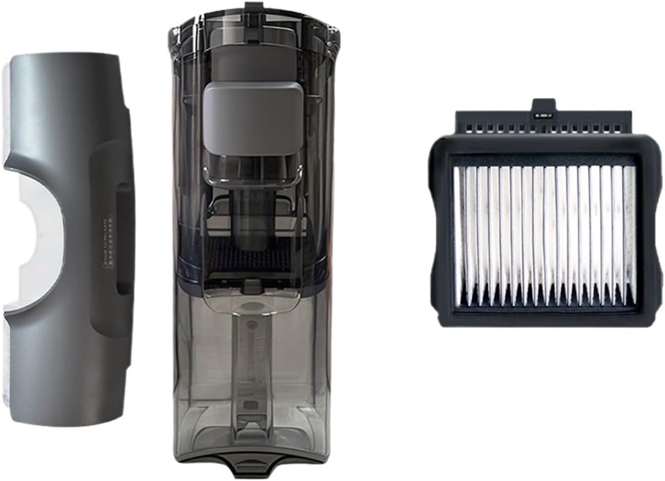 LOKLNEYK Compatible for Narwal， S20 Pro Vacuum Mop Clean Water Tank Dirty Water Tank Filter Holder Vacuum Cleaner Replacement Parts(Set)