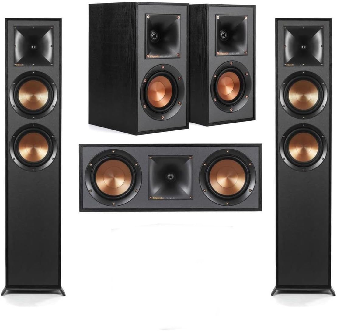Klipsch Reference Home Theater Pack with 2X R-625FA Floorstanding Speakers