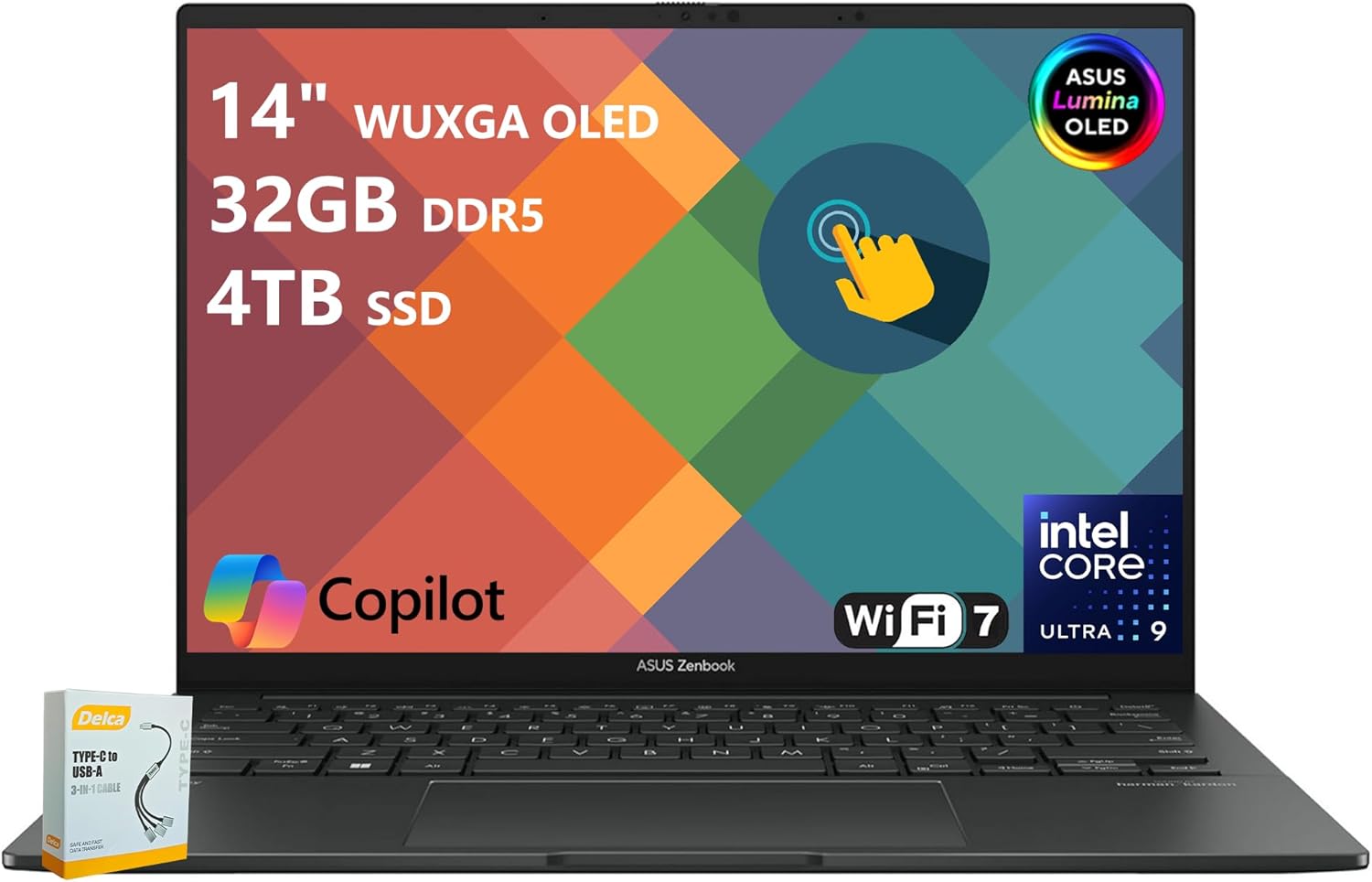 ASUS Zenbook 14 Copilot AI Laptop | 14