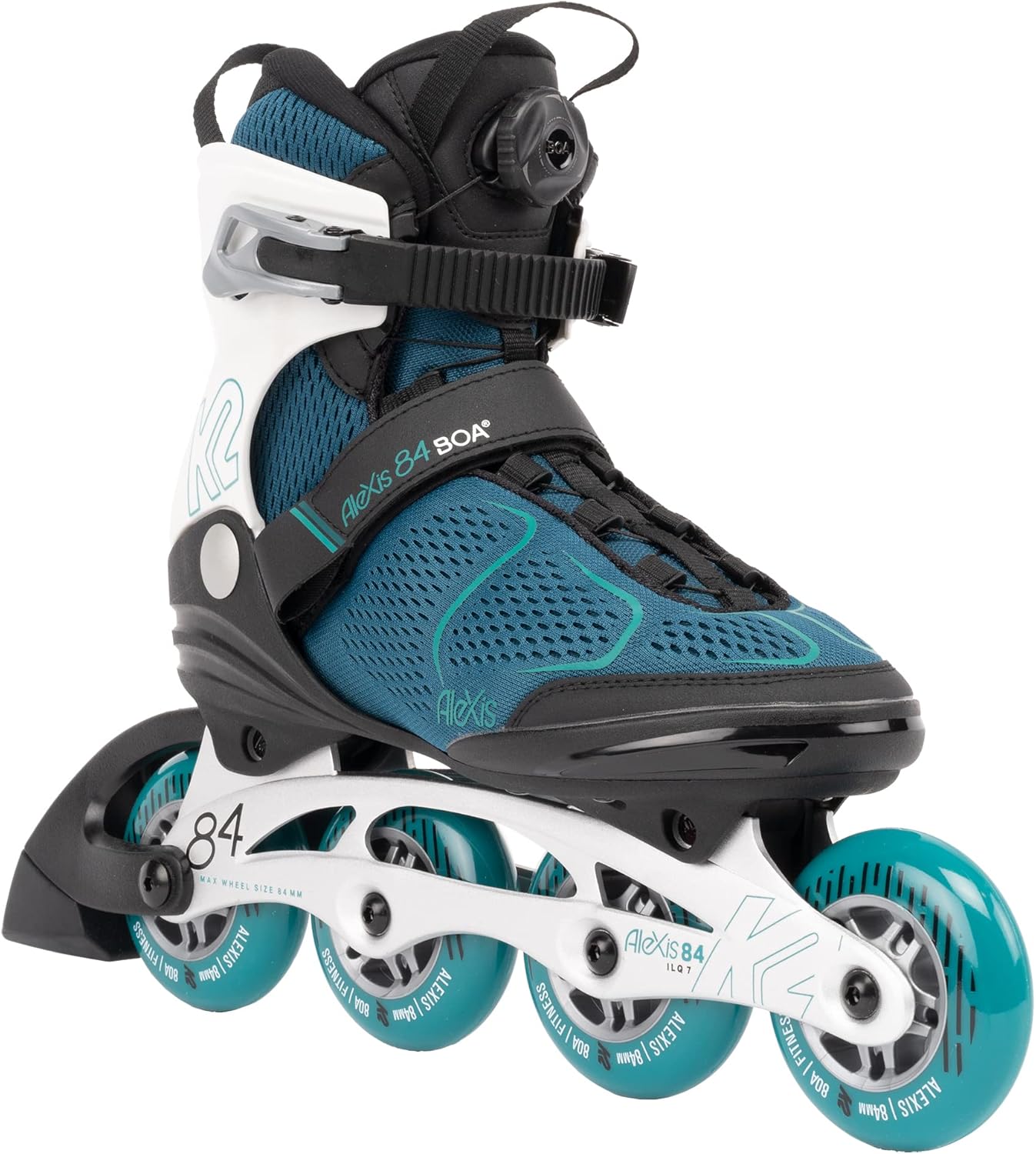 K2 Alexis 84 Boa Teal Womens Inline Skates