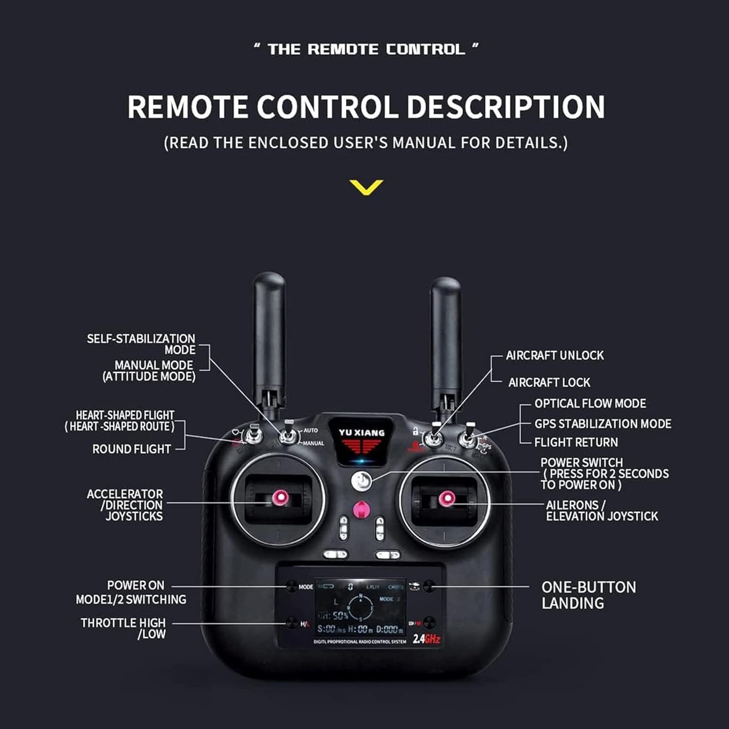 Remote Controlled Helicopter Aircraft Plane Drone RC Heli Single Rotor No Ailerons with Camera 6CH 6-Axis Gyroscope Altitude Hovering W/Optical Flow Localization 2Battery(with Camera)
