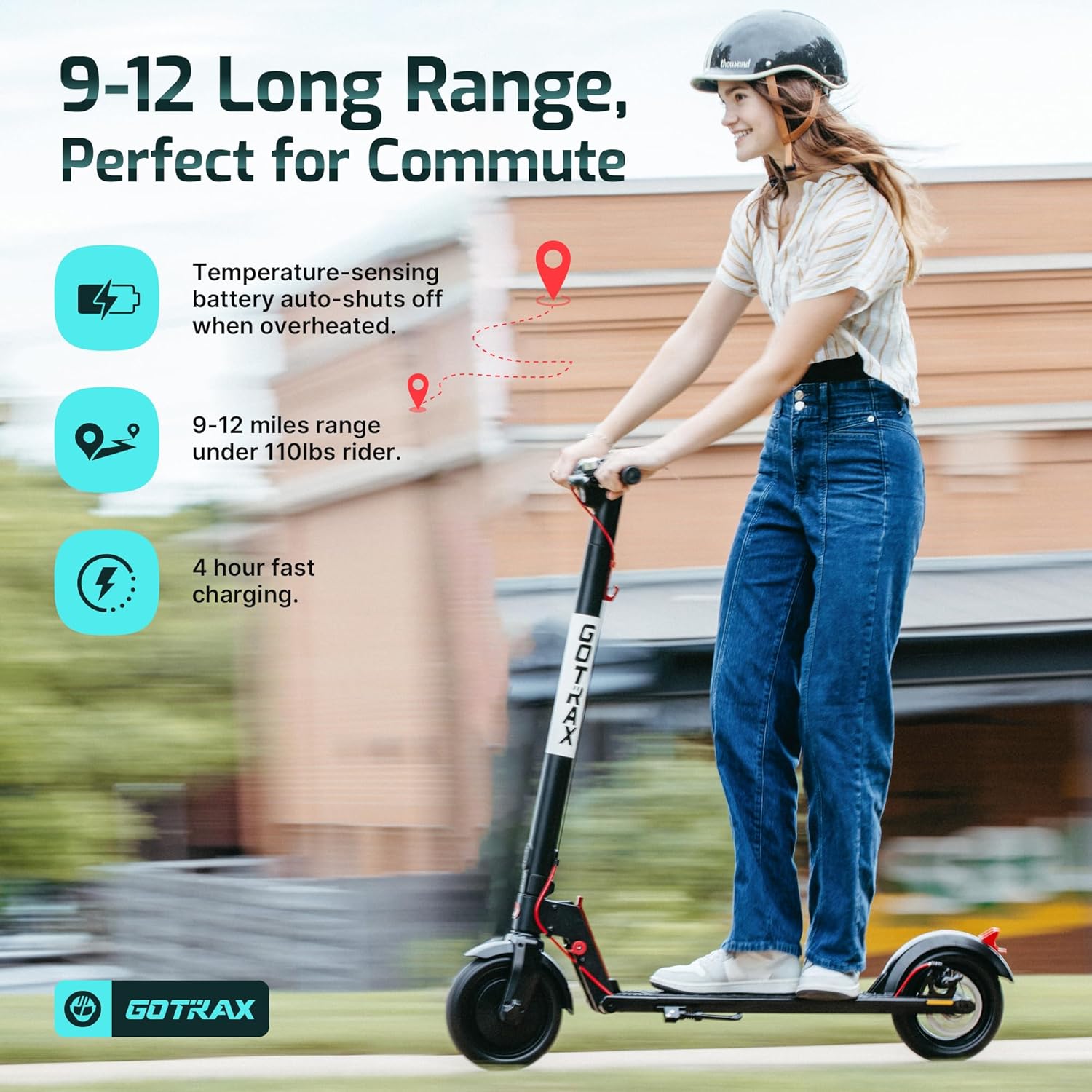 Gotrax GXL V2 Electric Scooter, 8.5