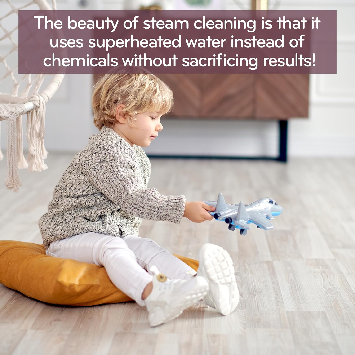 H2O HD 3-in-1 Steam Mop & Handheld Steam Cleaner – Carpet Cleaner, Grout Tools, Chemical-Free, Lightweight & Compact, 1500W, 450ml Tank, Variable Settings