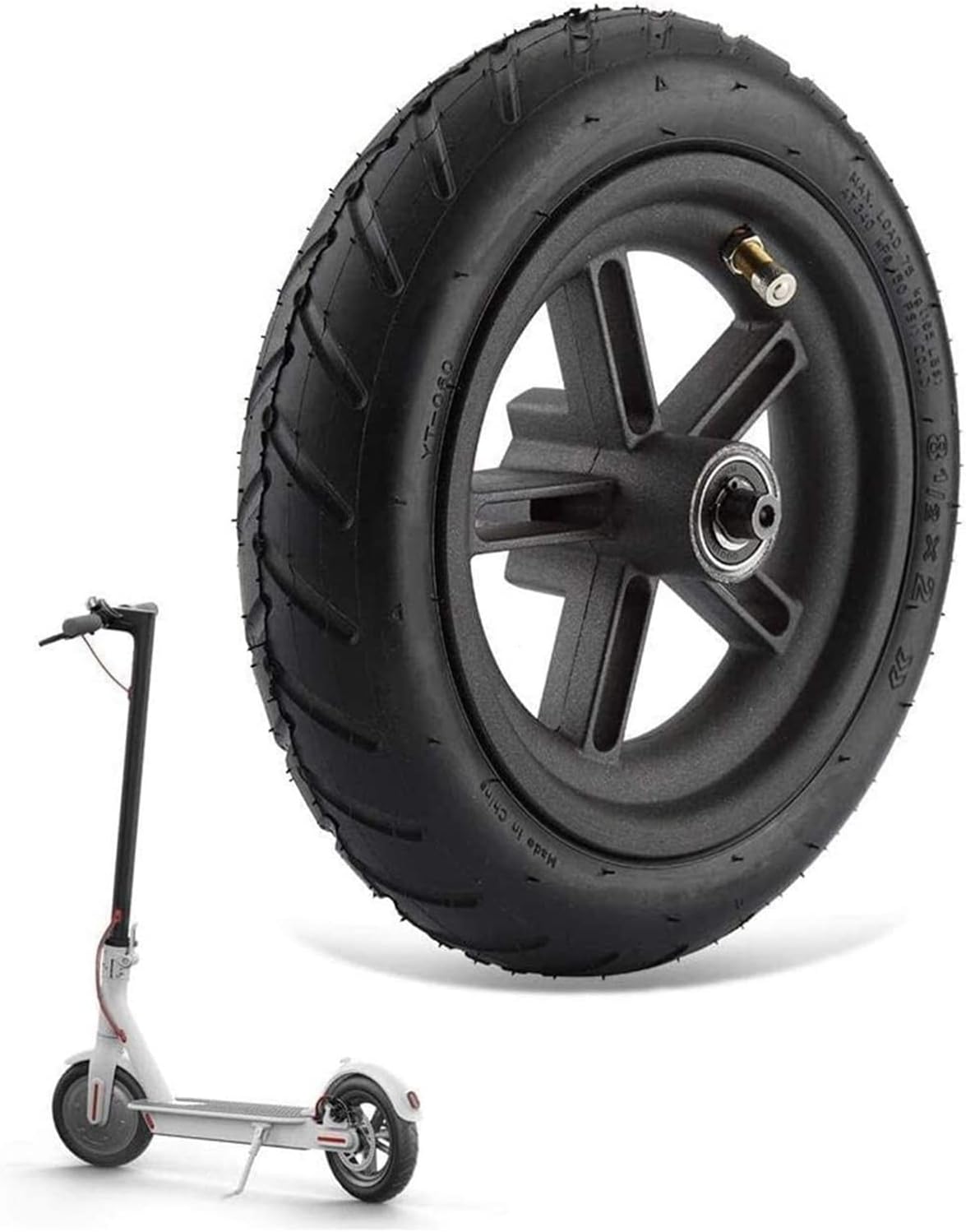 Wheels Motor and Explosion Proof Honeycomb Structure Anti-Skid Wheel Tire Set Replacement for M365 Electric Scooter (Color : Type 2)