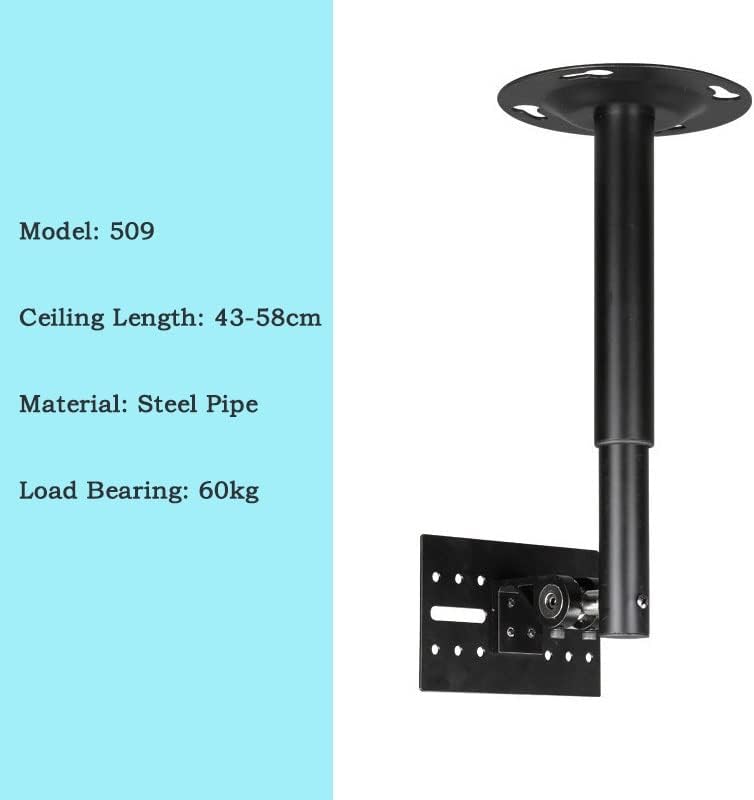 DOIBG Speaker Stand Speaker Hanger Stage Professional Speaker Ceiling Project Expansion Universal Support Speaker Wall Shelf Studio S-C