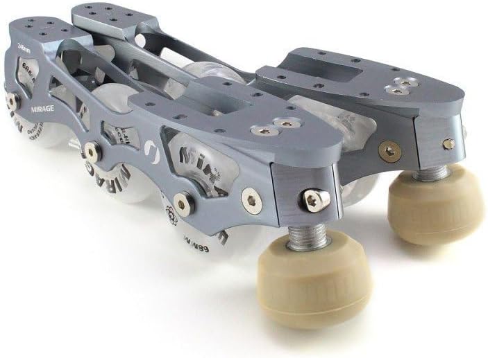 L'Estel Skates - Jackson Mirage Inline Roller Figure Skates - Complete Figure Skating Inline Frames - Inline Figure Skating