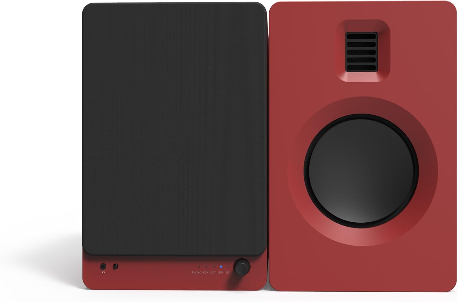Kanto TUK Powered Speaker with Headphone Out | Built-in USB DAC | Dedicated RCA with Phono Pre-amp | Bluetooth | AMT Tweeter | 5.25