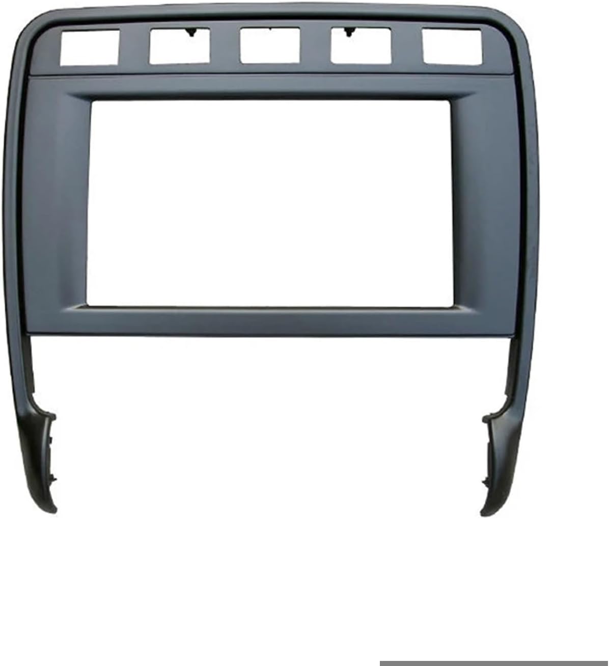 JTLCXNRN 2DIN Car Stereo Radio Fascia Plate Panel Frame Compatible For Porsche Cayenne Turbo 2009 CD/DVD Radio Panel Dashboard Frame Mount