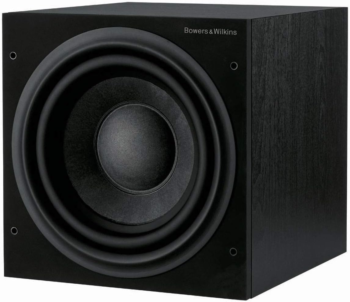 Bowers & Wilkins ASW608 Compact Powered Subwoofer - Black
