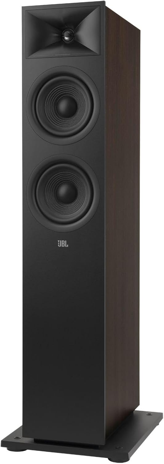 JBL Stage 2 260F 2 Way Dual 6.5 Inch Floorstanding Loudspeaker - Each (Espresso)