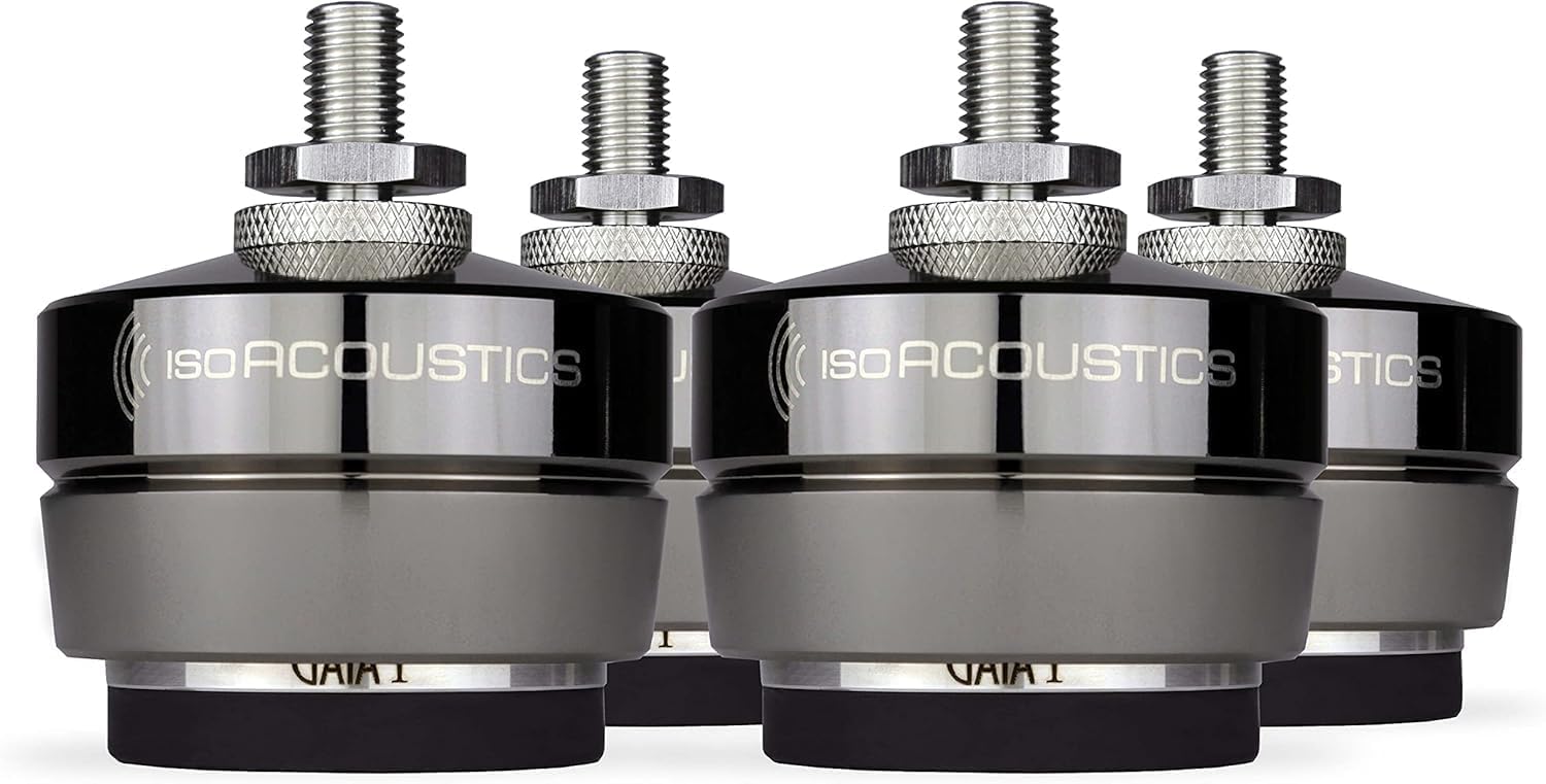 IsoAcoustics Gaia Series Isolation Feet for Speakers & Subwoofers (Gaia I