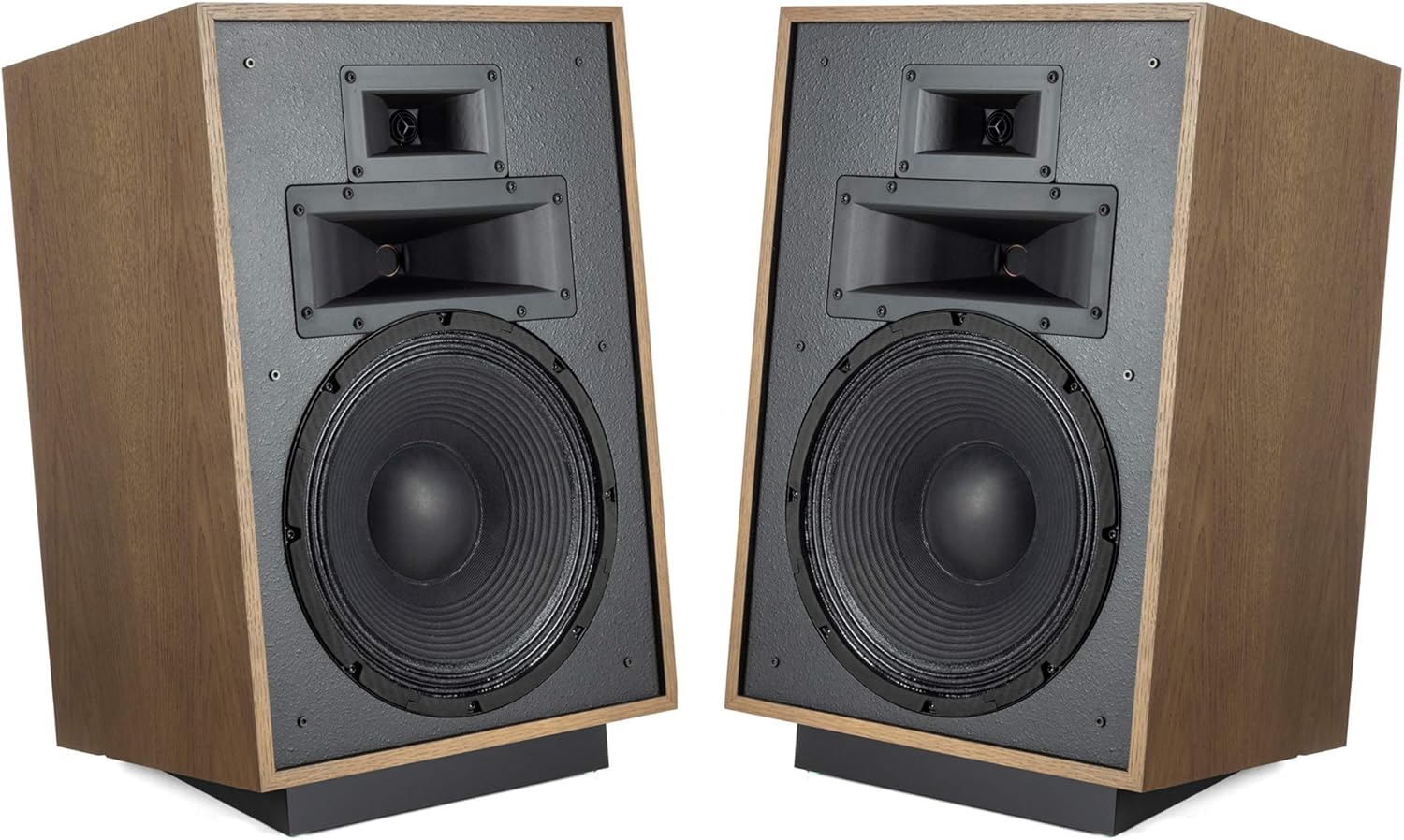 Klipsch Heritage Series Heresy IV Floorstanding Speaker Pair in Distressed Oak