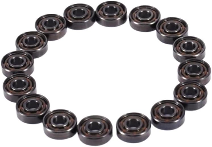 [spare part] 80Pcs Ceramic 608 Bearings 8X22x7mm ABEC-11 Hybrid 6 White Zro2 Balls Skateboard Bearing Skating Inline Roller