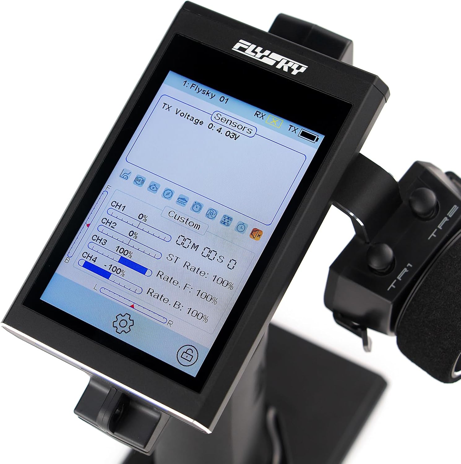 Noble NB4+ 2.4G 8CH Radio Transmitter Remote Controller with FGR4S Receiver AFHDS 3 Protocol for Remote Control Car Boat Models