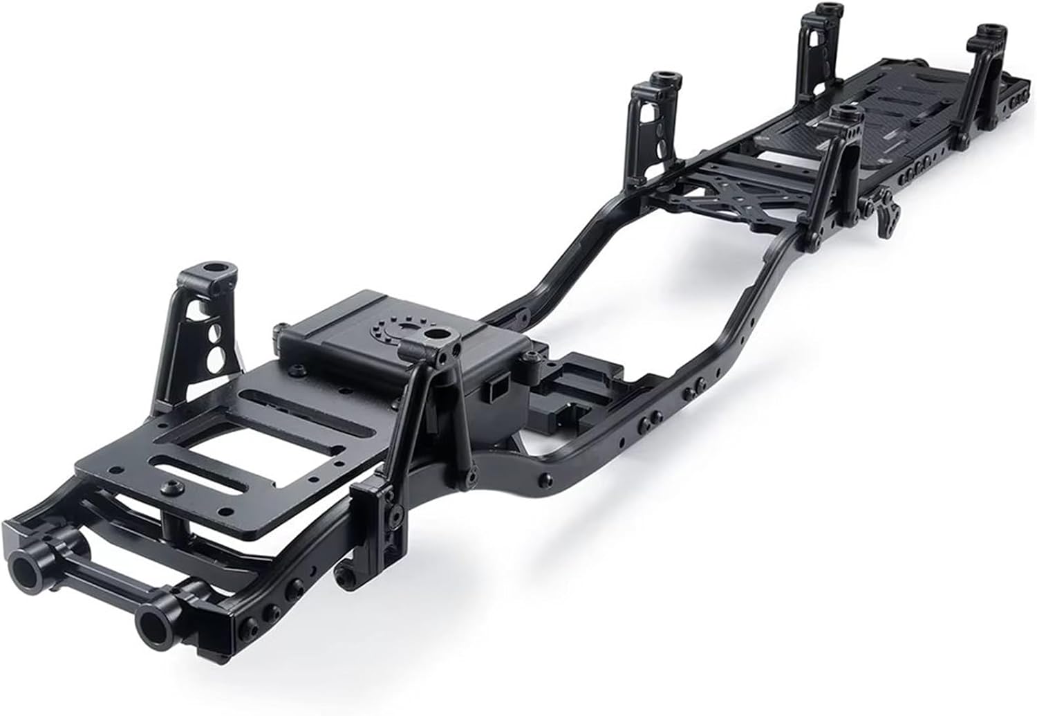 Compatible with Axial for SCX10 II 90046 90047 90027 90028 1/10 RC Crawler Car Upgrade Parts Metal for Chassis Frame Kit 6x6 RC Car Part Accessories