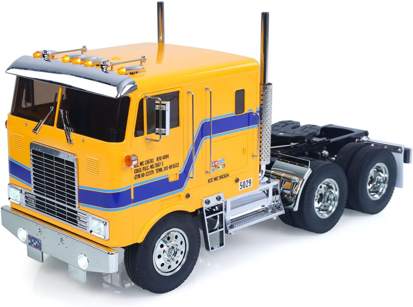 1/14 Remote Control DIY Tractor Truck 6 * 4 for DIY Tamiya Chassis 56304 3Speed Transmission Light Sound System RTR Radio Hobby Grade Model for Ages 14+