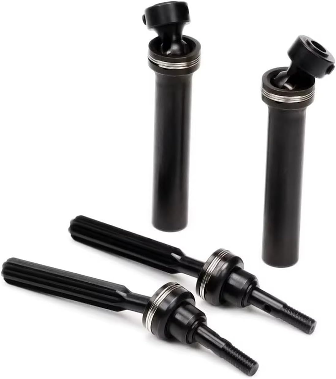 RC Car Drive Shafts for Traxxas 1/16 for Mini for E-Revo for VXL 71076 for Summit 72054 for Slash 7151 7151X 7251 7250R Front Rear Driveshaft Center Drive Shafts RC Car Parts(Set)