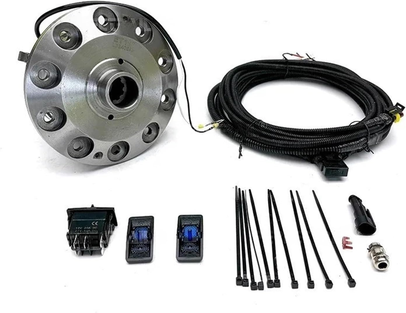 4x4 Offroad ET127 Electric Differential E Locker Compatible For Land Rover Defender 90 110 130 Discovery Compatible For Range Rover