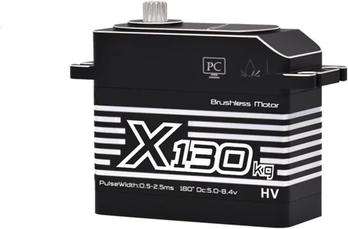 High Speed Metal Gear 130 kg high Torque Digital servo 1:5 Parts