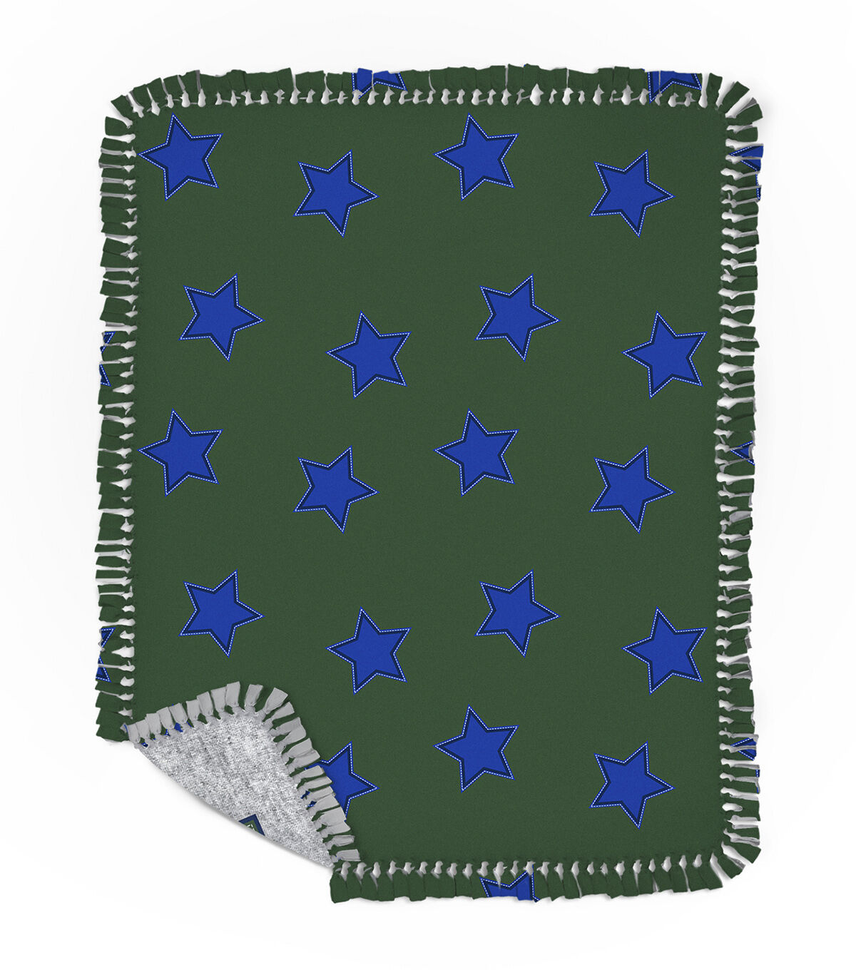 Disney No Sew Fleece Mickey Minnie One Team