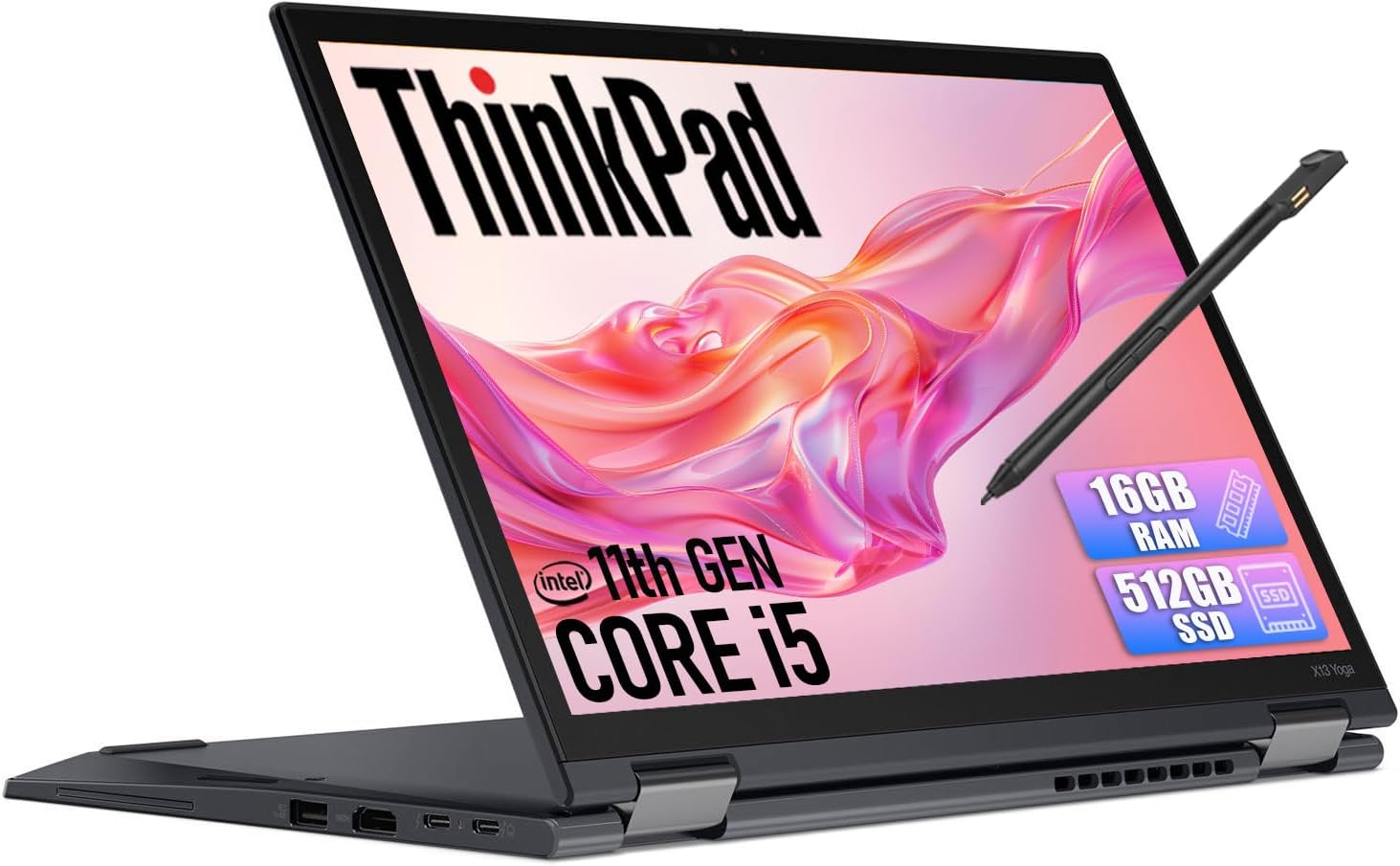 Lenovo ThinkPad X13 Yoga Gen 2 2-in-1 Laptop with 13.3