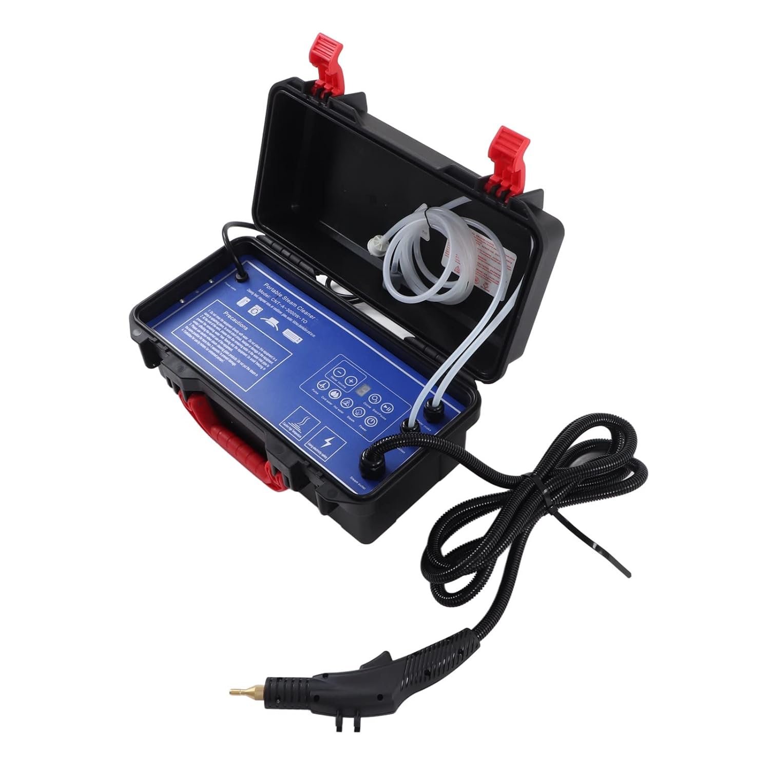 Steam Cleaner ABS Stainless Steel Steam Cleaner Stable Output Easy for Appliances (1700W US Plug 110V)