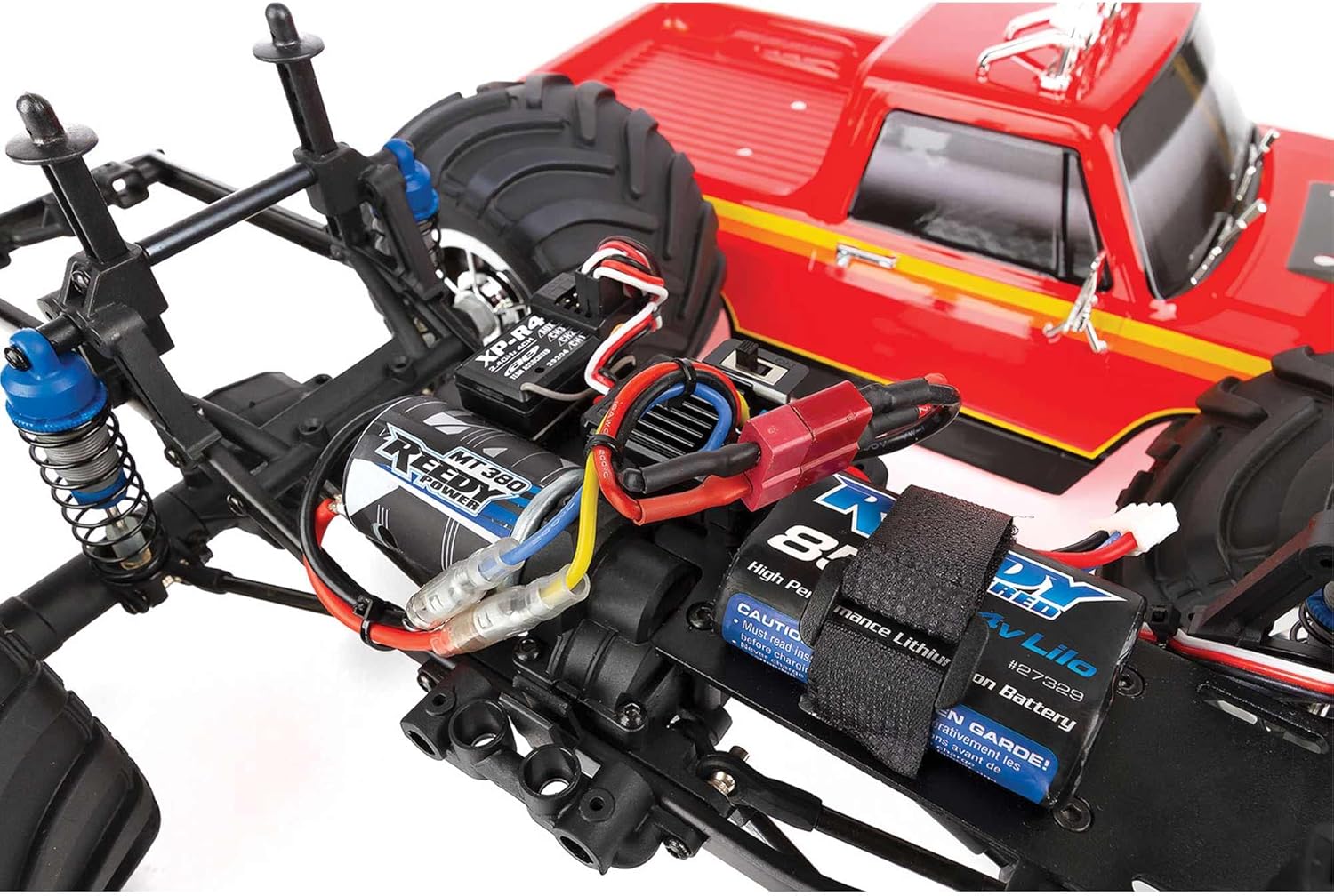 Team Associated MT12 Monster Truck Red RTR ASC40007C Cars Elec Kit 1/12 On-Road
