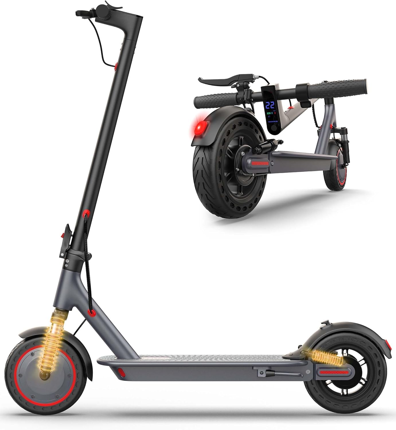 VOLPAM Electric Scooter, 350W/500W Powerful Motor, 8.5