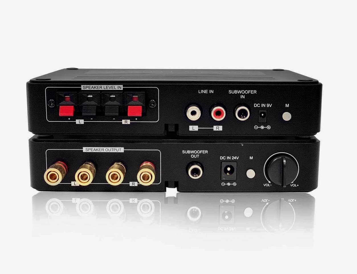 DYNASTY PROAUDIO WSA-5RP Wireless Surround Sound Rear Speakers Kit with 2 x 50W Amplifier Built-in