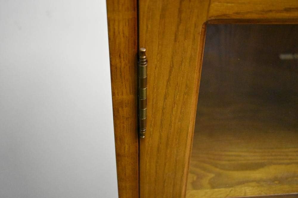 Crafters and Weavers Mission Bookcase/Curio Cabinet - Michael's Cherry