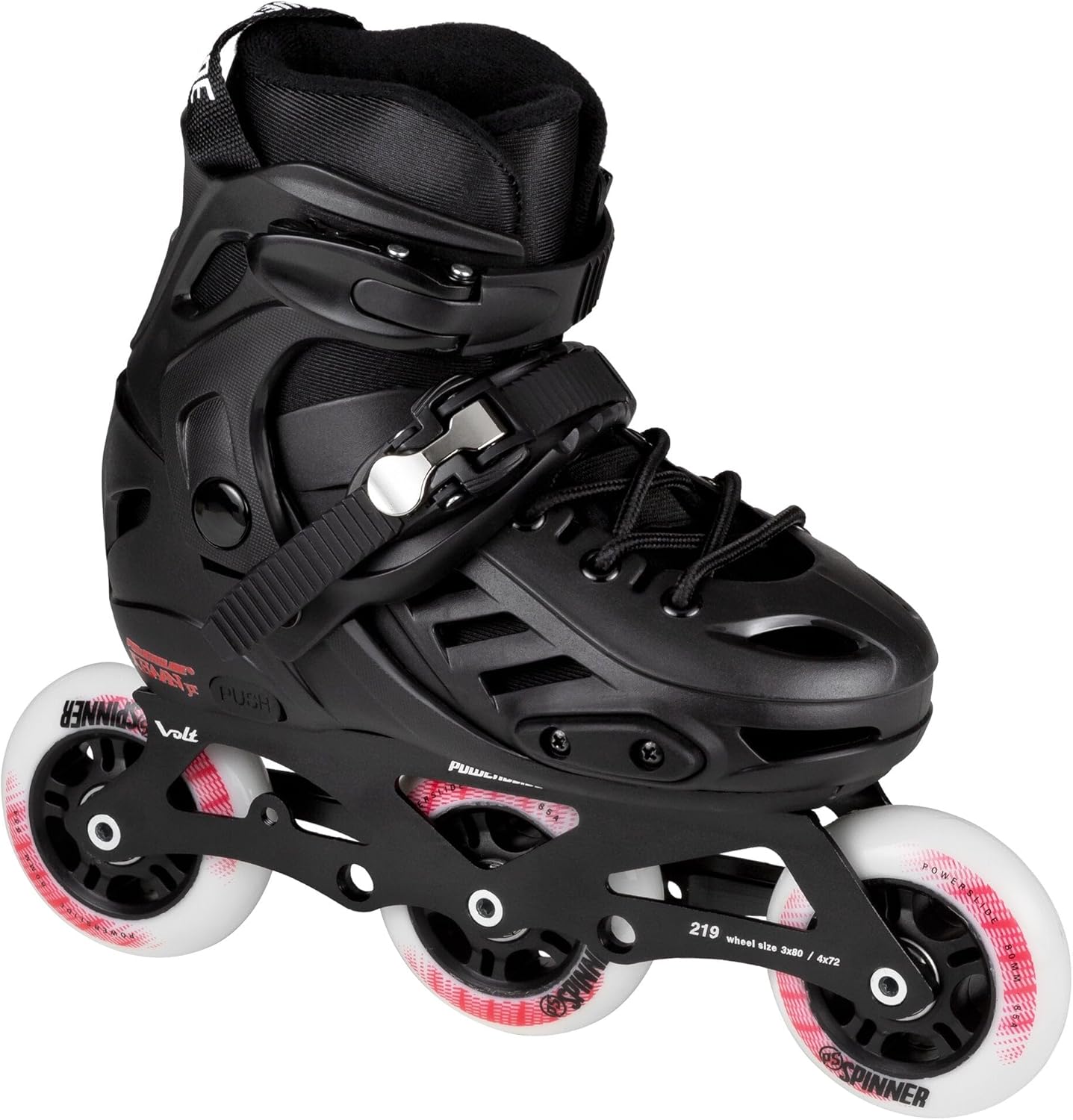 Powerslide Khaan Junior Pro Kids Inline Skate Adjustable Urban Fitness Hockey Skates for Girls and Boys
