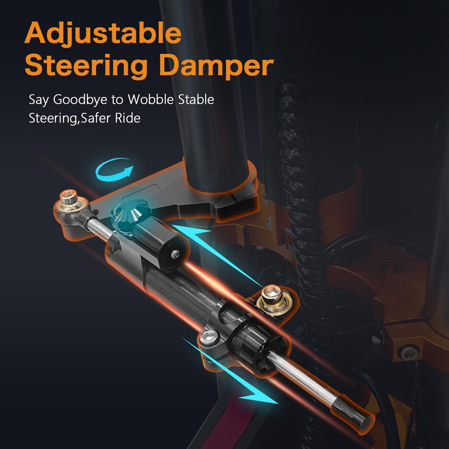 RD1 Dual Motor Off Road Scooter for Adults - 55MPH, 75-Mile Range, 6000W Peak, 11-Inch Tires, UL2272 Certified