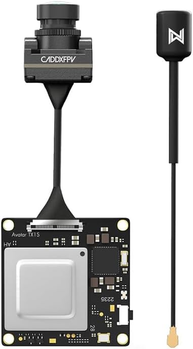 Drone Parts for CADDXFPV for Walksnail for Avatar HD Mini 1s Kit Mini 1s Lite Kit for Caddx for V3 VTX FPV for Racing Drone for Image 1080P 22ms Low Latency(Mini 1S Kit)