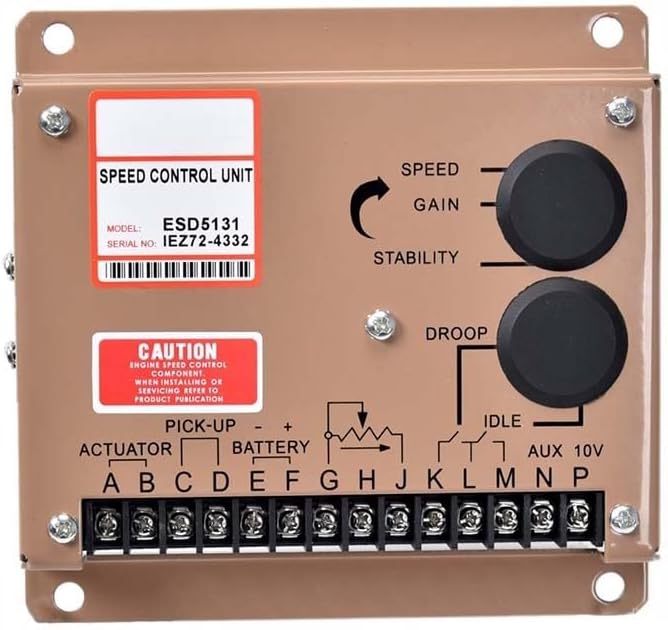 ESD5131 Governor Control Unit Module Diesel Generator Engine Speed Controller Board(ESD5131 Original)