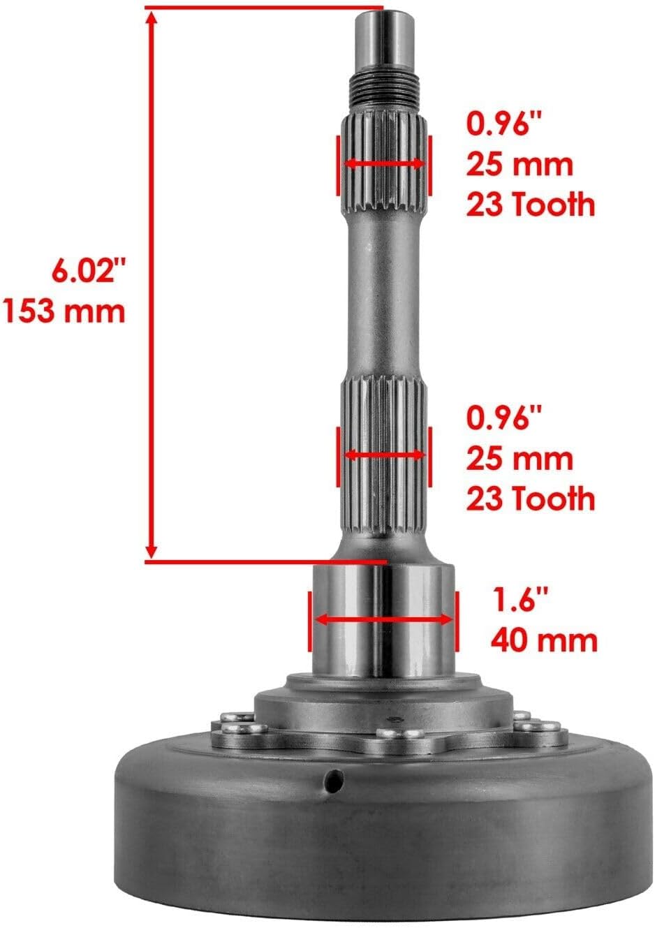 ATV UTV Parts For Wet Clutch Bell Shaft w Pads For Arctic Cat Alterra TRV 1000 XT EPS 2017 Model-VN51-ZT5015