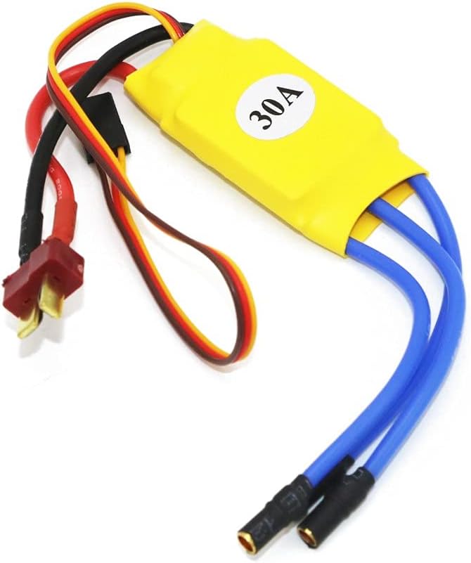 brushless Motor and escBrushless Motor,4Pcs 30A XXD Brushless Speed Controller RC ESC + Multi Servo Tester 3CH ESC 4.8-6V CCPM Master Checker for F450 Multicopter