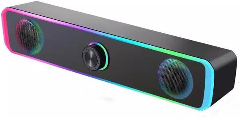 Long Audio Desktop Laptop USB Wired Desktop Subwoofer Speaker, 1