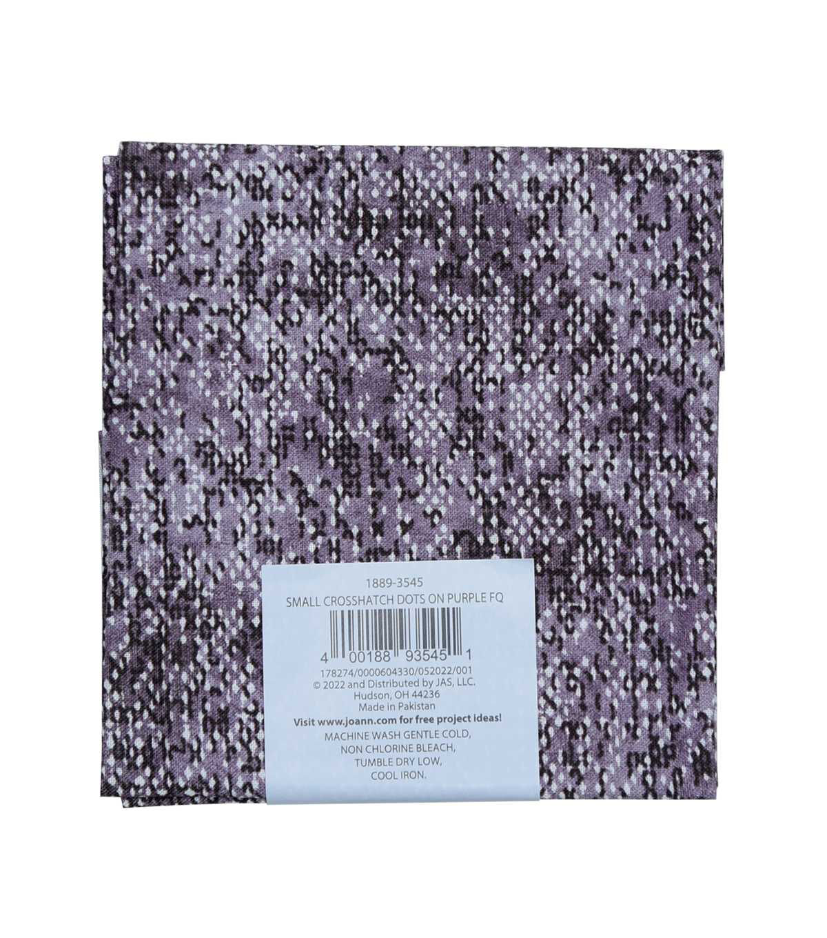 18 x 21 Crosshatch Dots Cotton Fabric Quarter 1pc by Keepsake Calico