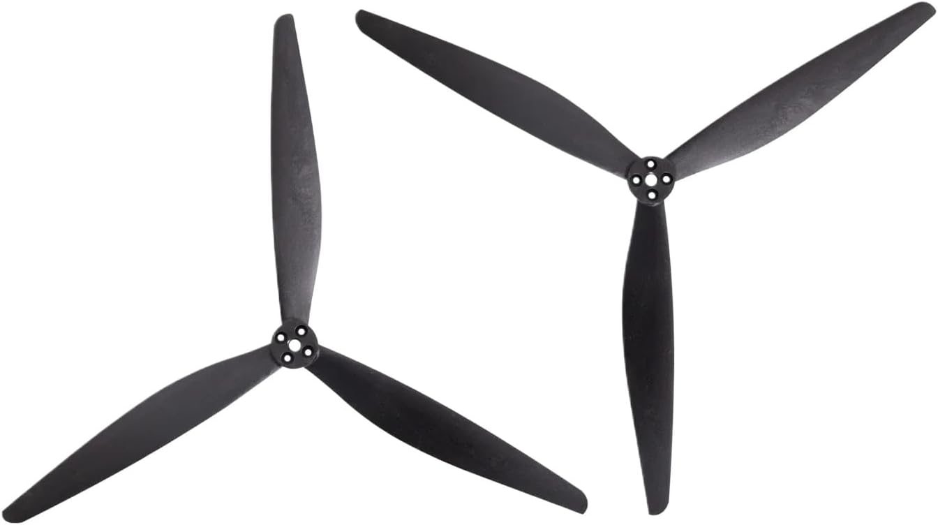 X-Class 1308 13X8X3 13inch 2Pairs 2CW 2CCW Reinforced Carbon Nylon Glass Fiber Nylon Compatible with Multi-Rotor Drones(2Pairs Carbon Nylon)