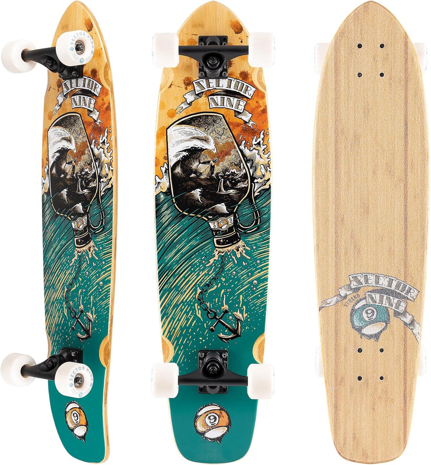 Sector 9 Strand Storm Longboard Complete Skateboard - Factory Direct