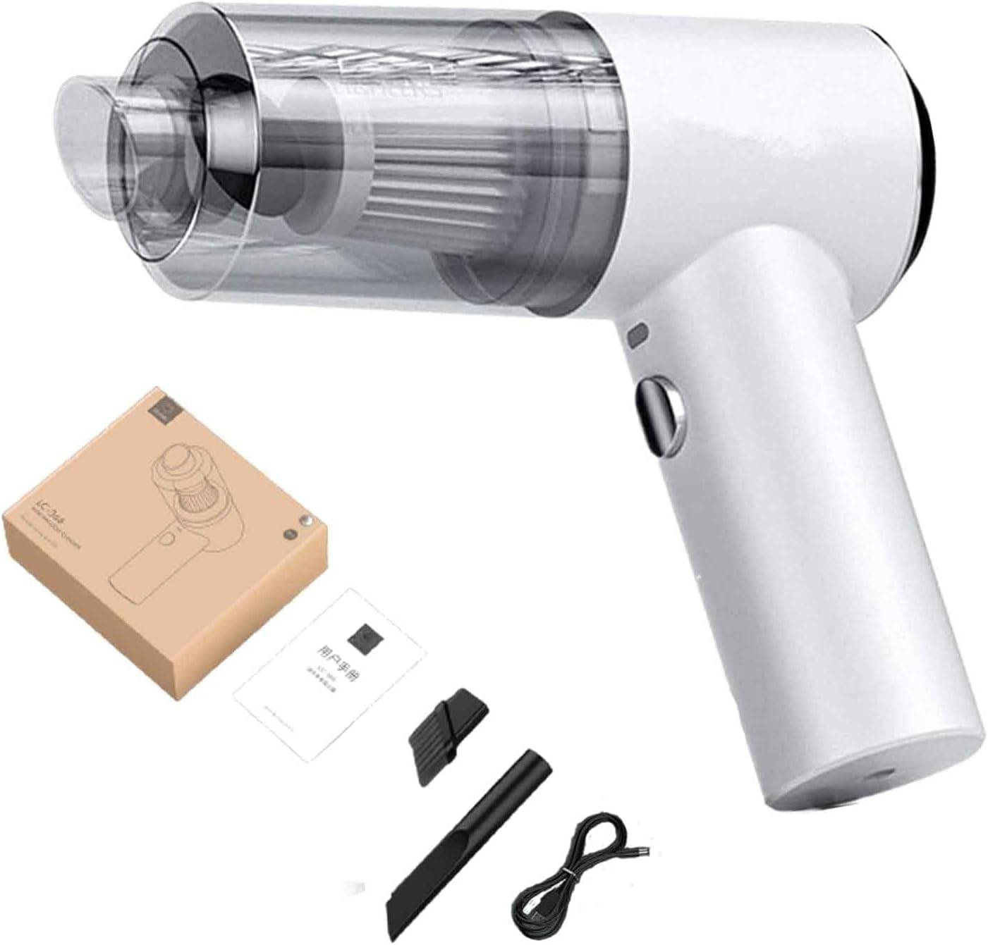 1pc Handheld Cordless 120W Portable Small Wireless Vacuum Cleaner, 6000PA Strong Suction Power, Wet and Dry Use Suitable for House Car Office Sofa