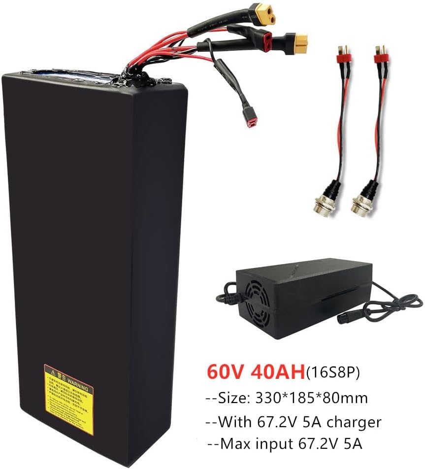 FLJSCOOTER 60V/67.2V 40Ah Electric Scooter Battery