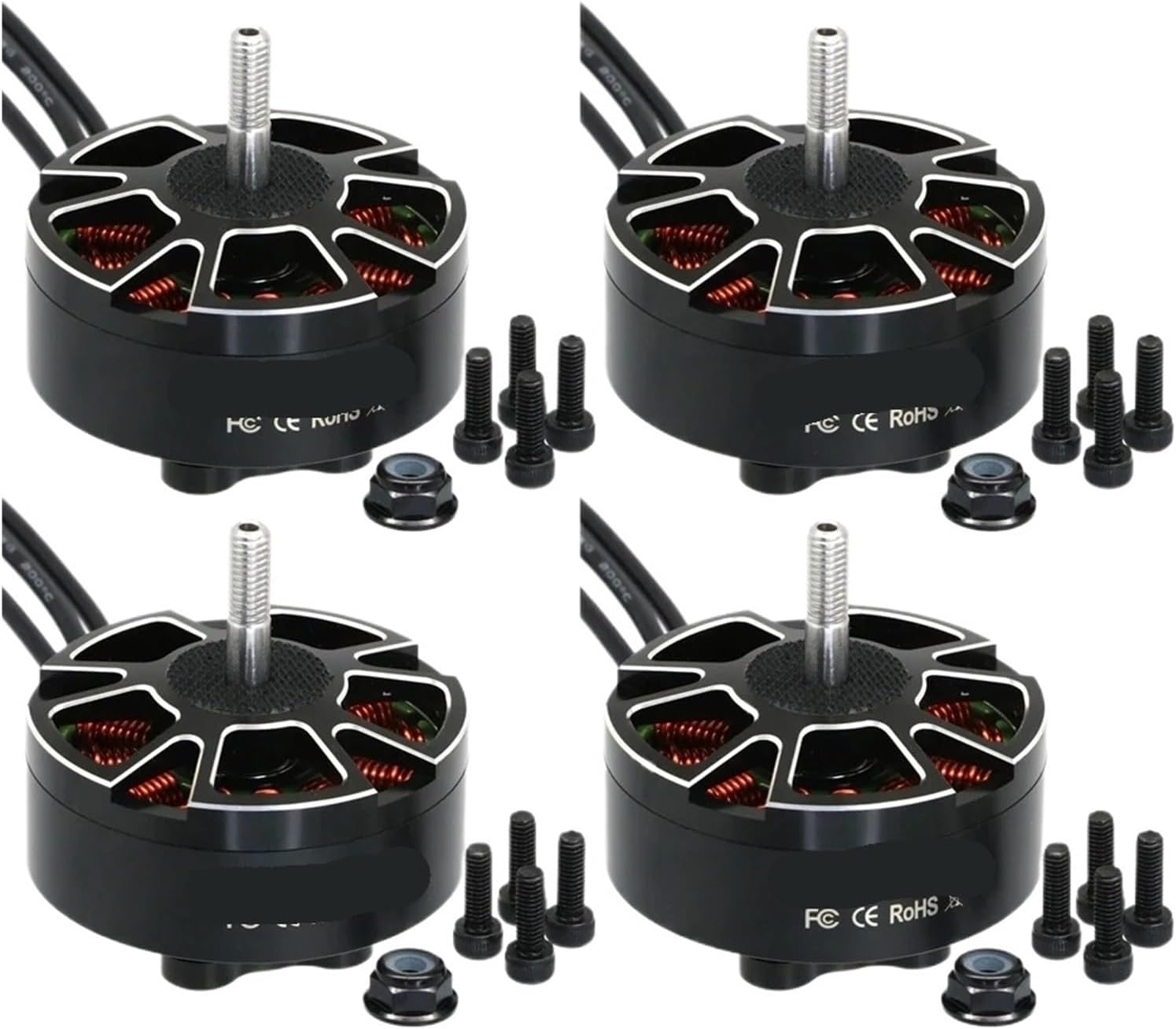 4pcs/lot X5315 250kv-500kv 4-8S 4mm Shaft brushless Motor(4PC-X5315 500KV)