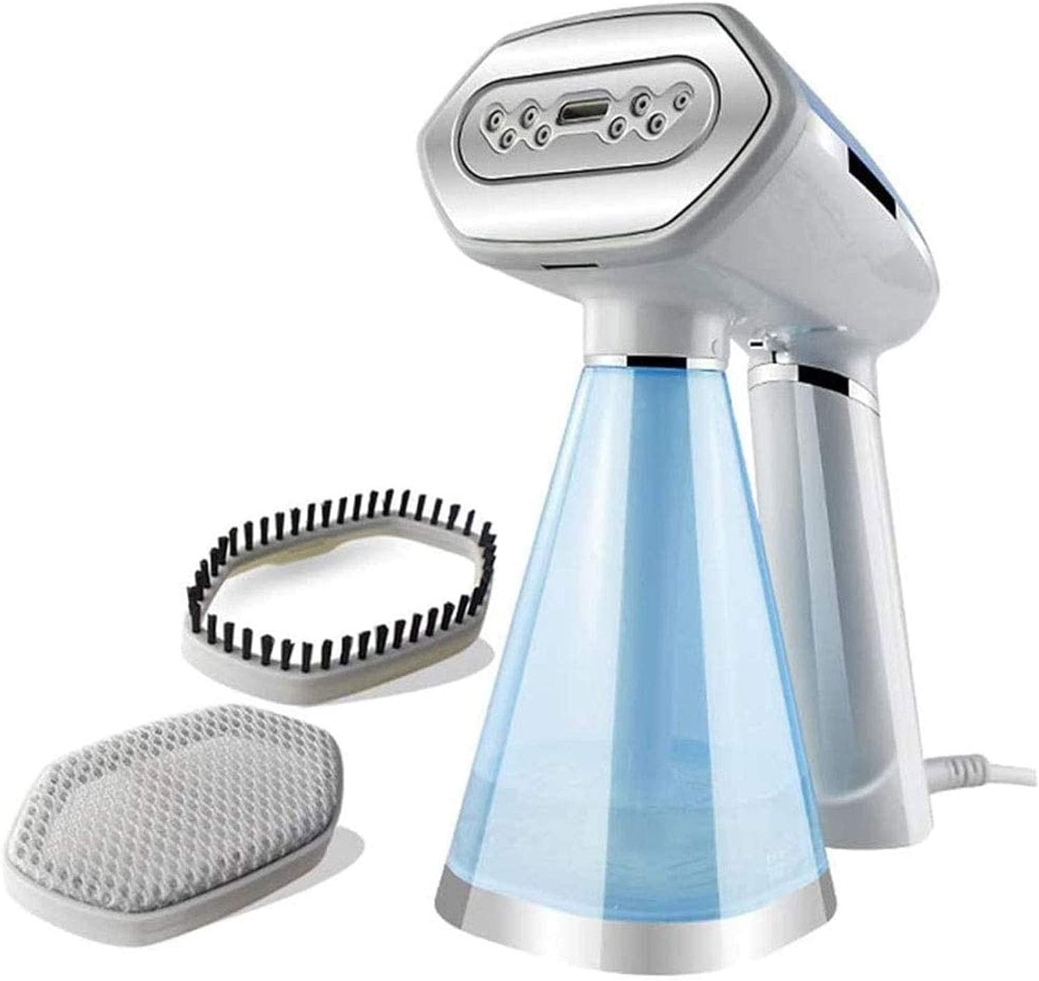 3FLQOOPP Portable Handheld Steamer for Garments, Cleans Clothing and Surfaces 350 mL Capacity for Home and Travel Steam Ironing Machine Flat Ironing Hanging Ironing