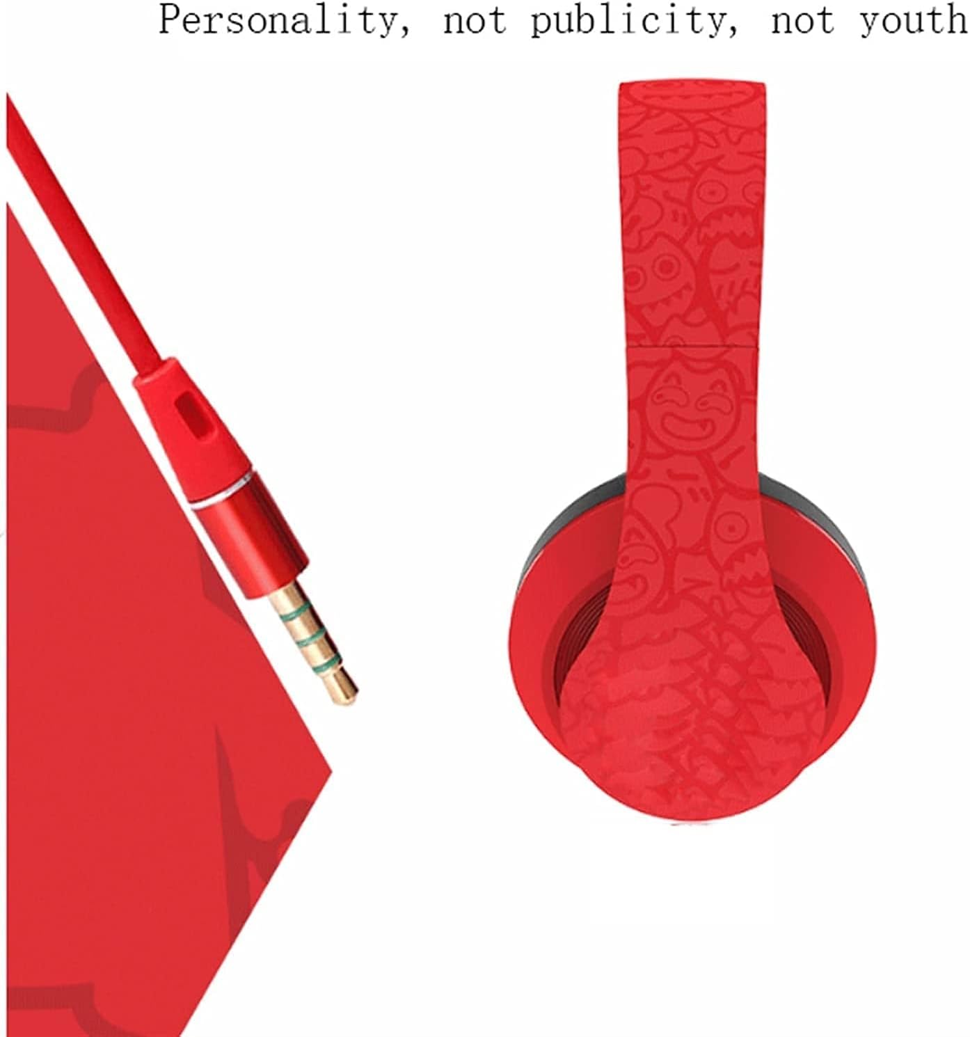 Headphone Headband Headset with Microphone for PC Computer Games, Has A Volume Control and Noise Reduction Headset