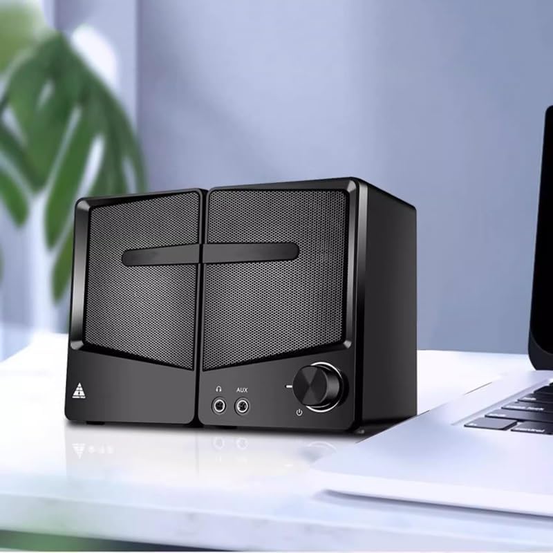 Computer Audio Desktop Home Wired Small Speaker Laptop External Mini Subwoofer Office