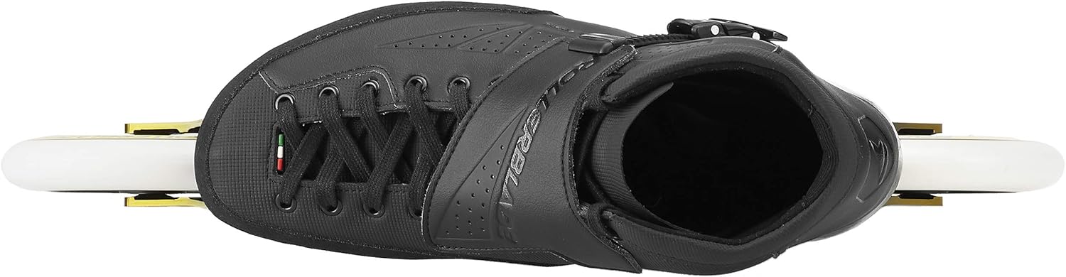 Rollerblade Powerblade Pro 125 Unisex Adult Fitness Inline Skate, Black, Premium Inline Skates