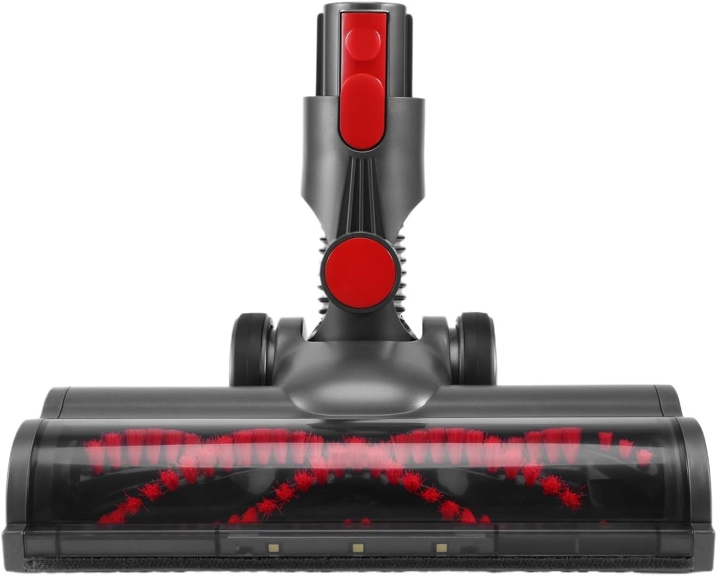 QDBJCHPV Turbine Brush Head，Compatible for Dyson，V7 V8 V10 V11 V15 Vacuum Cleaner Floor Attachment with LED Headlights