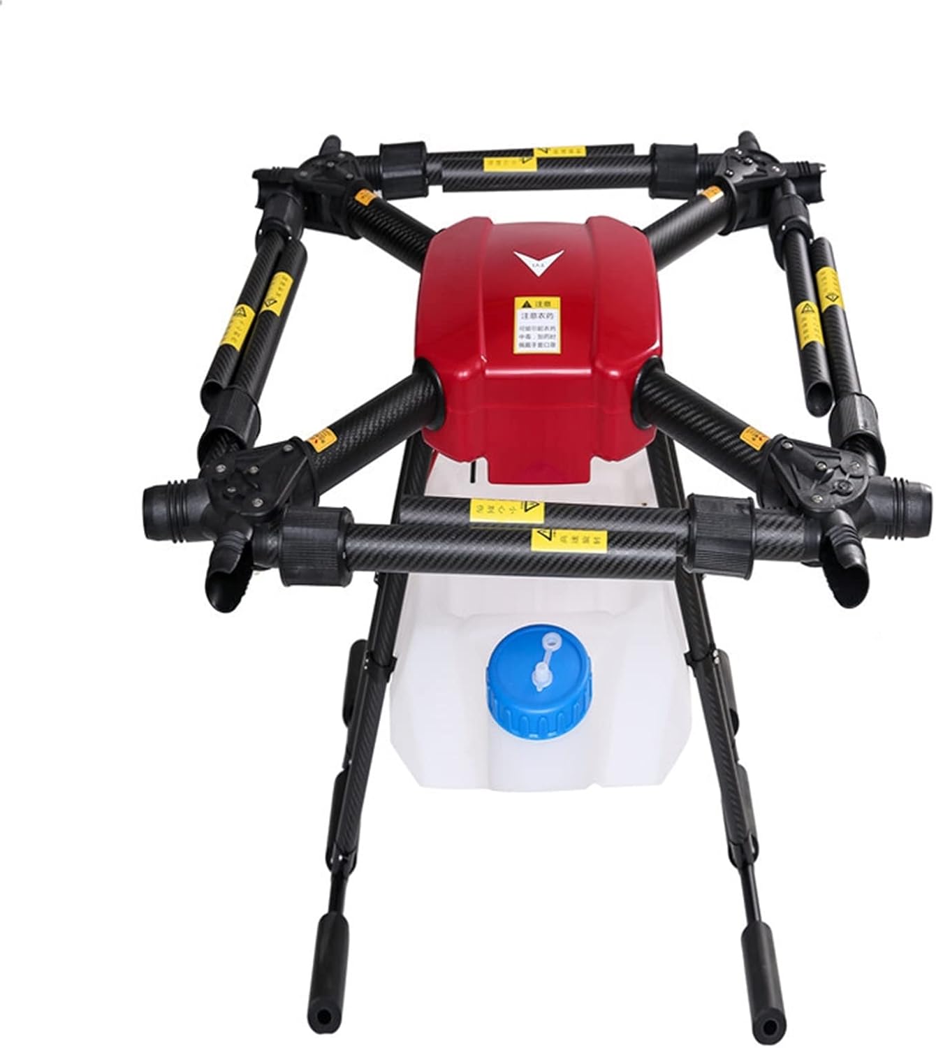 Propellers Rotor Blade Sets 4 10KG 10L Agricultural Spraying unmanned RC Drone Empty Carbon Fiber Frame Mist Agriculture Machine UAV Frame for Drone (Color : Rack) (Rack)