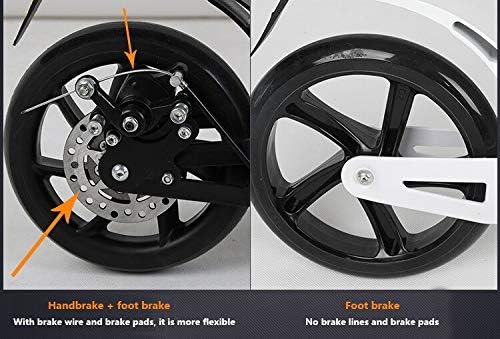 Scooters for Teens Cheap, Kick Scooter for Adults- Folding-Scooter for Boys Height Adjustable City Scooter for Girls Two-Wheeled Scooter